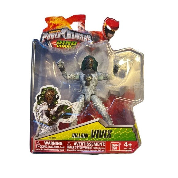 Bandai 2015 Power Rangers Dino Charge Villain Vivix 5" Action Figure New - Picture 1 of 5